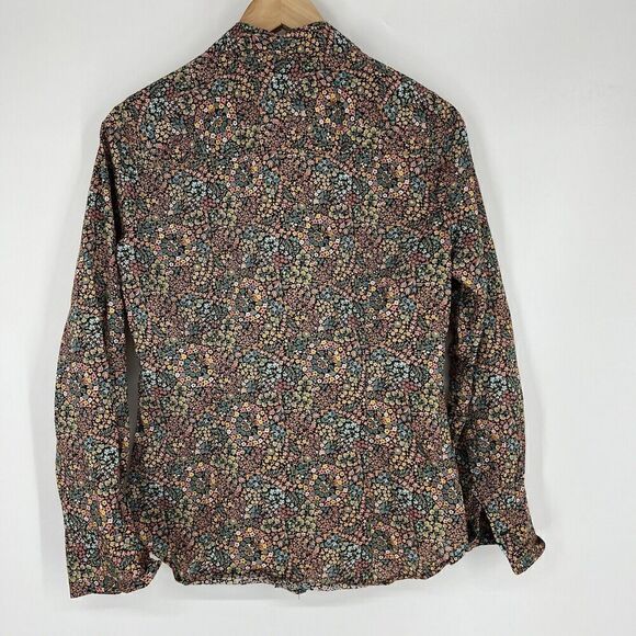 J Crew Liberty Shirt Size 2 Women Little Marquess Perfect Floral Button Down Top - Picture 4 of 8